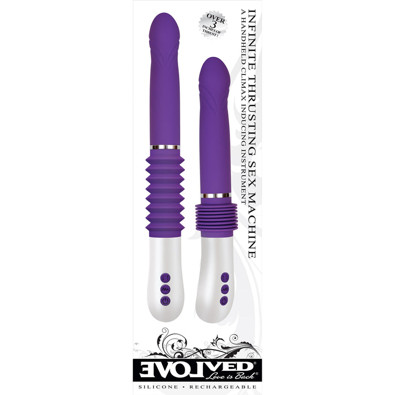 Infinite Thrusting Sex Machine-Vibrators-OUR LAVENDER