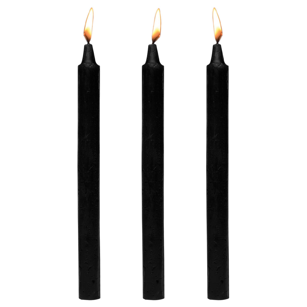 Fetish Drip Candles 3pk - Black MS-AG364-BLK
