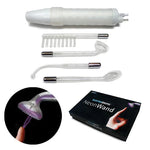Neon Wand Electrosex Kit - White Handle - Red  Electrode