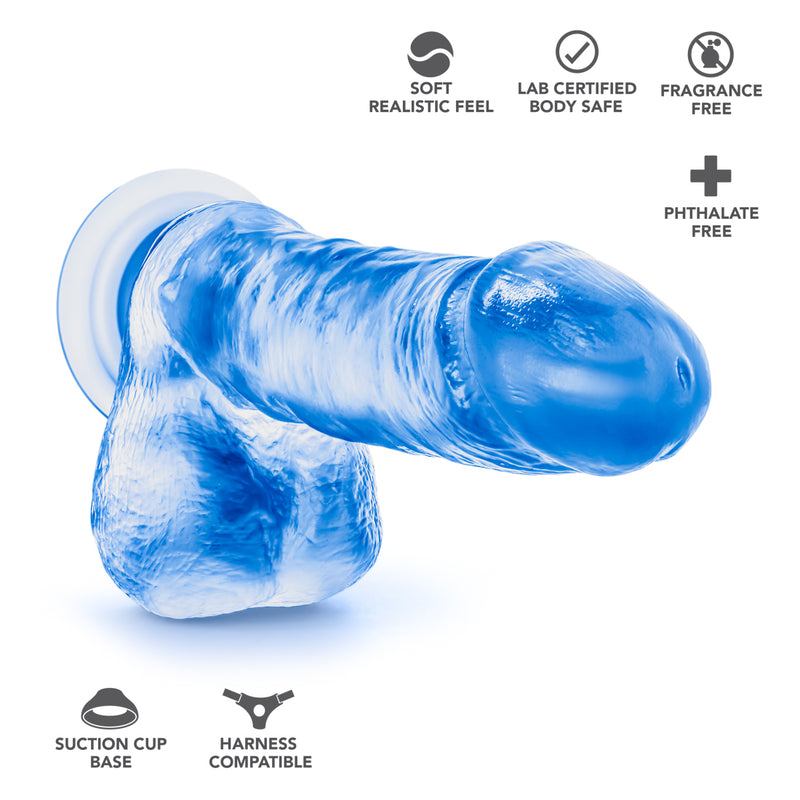 B Yours Sweet N Hard 2 - Blue-Dildos & Dongs-OUR LAVENDER