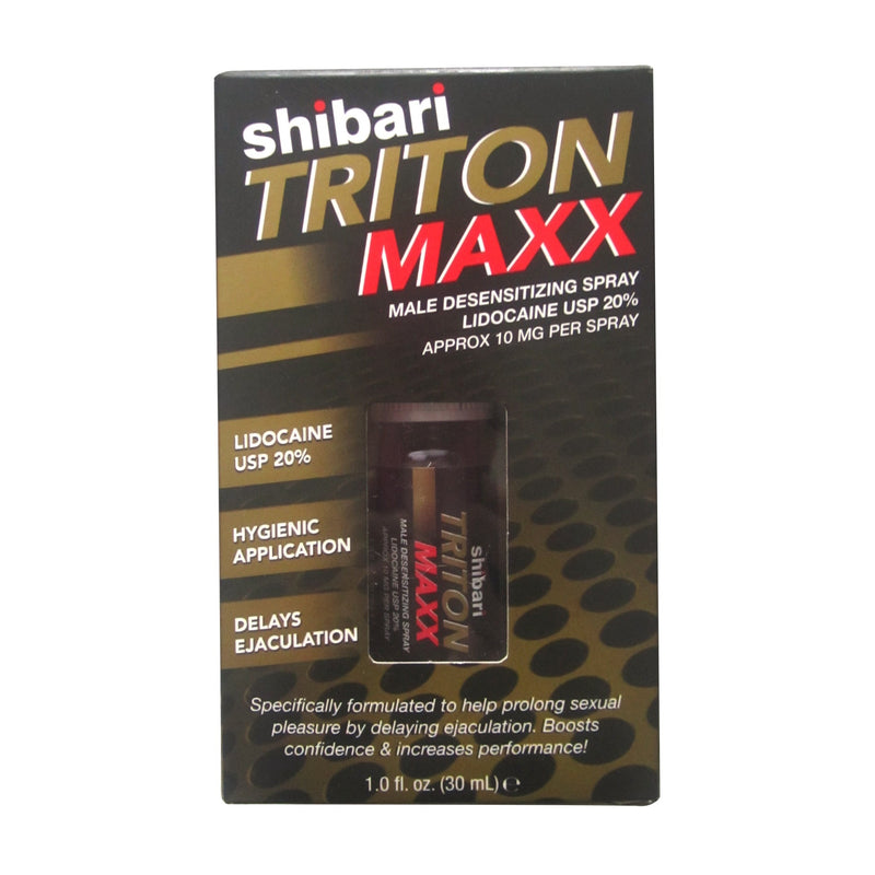 Triton Maxx Desensitizing Spray - 1 Fl. Oz. / 30 ml-Lubricants & Glides-OUR LAVENDER