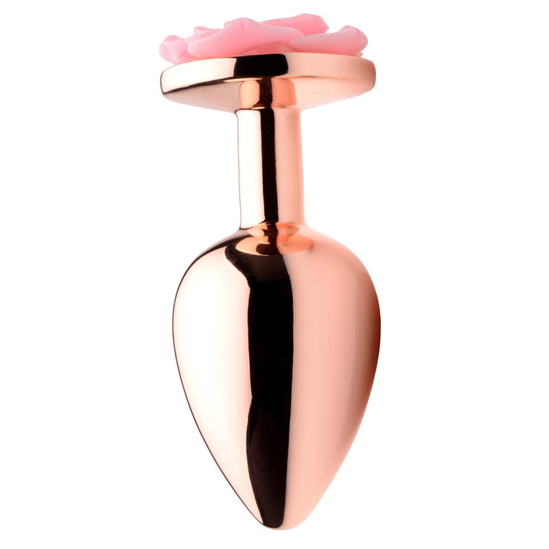 Pink Rose Gold Anal Plug - Large-Anal Toys & Stimulators-OUR LAVENDER