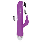 Dancing Pearl Rabbit Vibrator - Purple-Vibrators-OUR LAVENDER