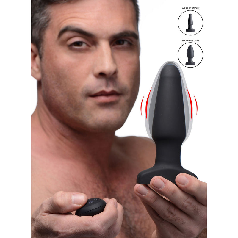 World's 1st Remote Control Inflatable 10x Anal Plug-Anal Toys & Stimulators-OUR LAVENDER