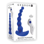 Beaded Pleasure - Blue-Anal Toys & Stimulators-OUR LAVENDER