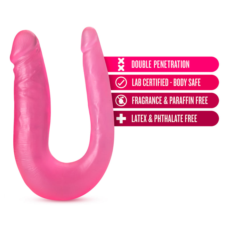 B Yours - Sweet Double Dildo - Pink-Dildos & Dongs-OUR LAVENDER