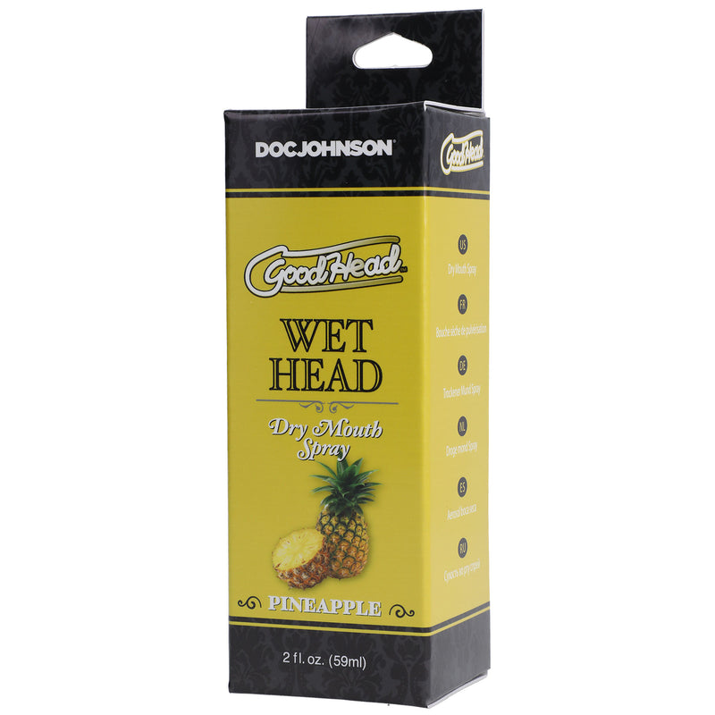 Goodhead - Wet Head - Dry Mouth Spray - Pineapple - 2 Fl. Oz.-Lubricants, Creams & Glides-OUR LAVENDER