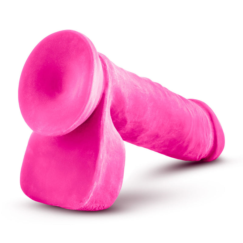 Au Natural - Bold - Hero - 8 Inch Dildo - Pink-Dildos & Dongs-OUR LAVENDER