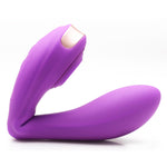 Pose Plus - 10x Pulsing Bendable Silicone Vibrator - Purple-Vibrators-OUR LAVENDER