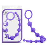 Luxe Silicone 10 Beads - Purple-Anal Toys & Stimulators-OUR LAVENDER