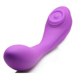 Pose Plus - 10x Pulsing Bendable Silicone Vibrator - Purple-Vibrators-OUR LAVENDER