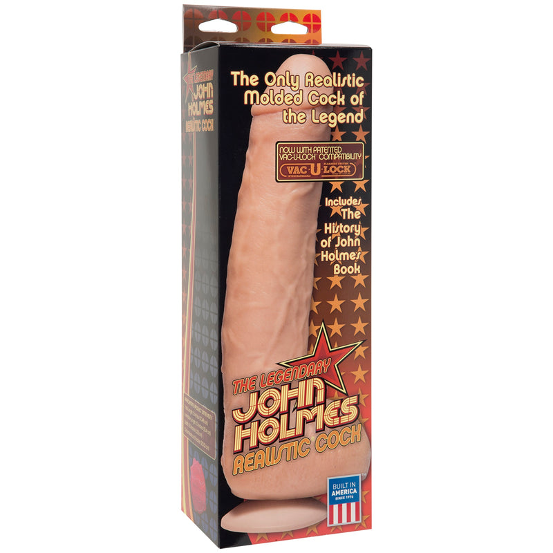 John Holmes Cocks - Realistic - White-Dildos & Dongs-OUR LAVENDER