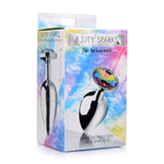 Rainbow Prism Gem Anal Plug - Large-Anal Toys & Stimulators-OUR LAVENDER