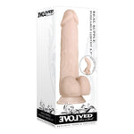 Real Supple Poseable Girthy 8.5 Inch-Dildos & Dongs-OUR LAVENDER