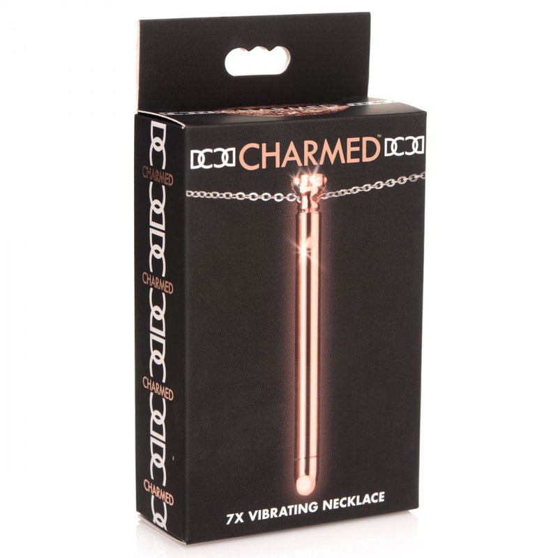 7x Vibrating Necklace - Rose Gold-Vibrators-OUR LAVENDER