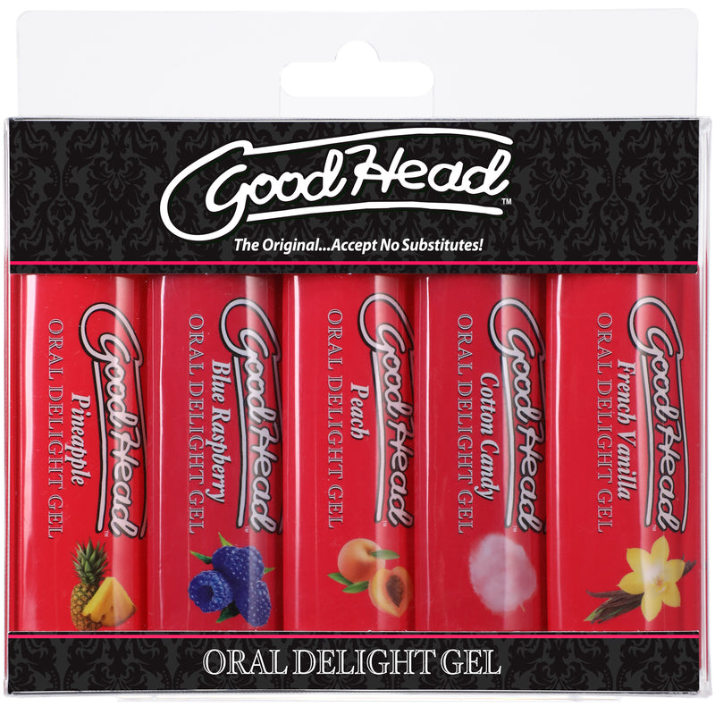 Goodhead - Oral Delight Gel - 5 Pack - 1 Oz. DJ1361-70-BX