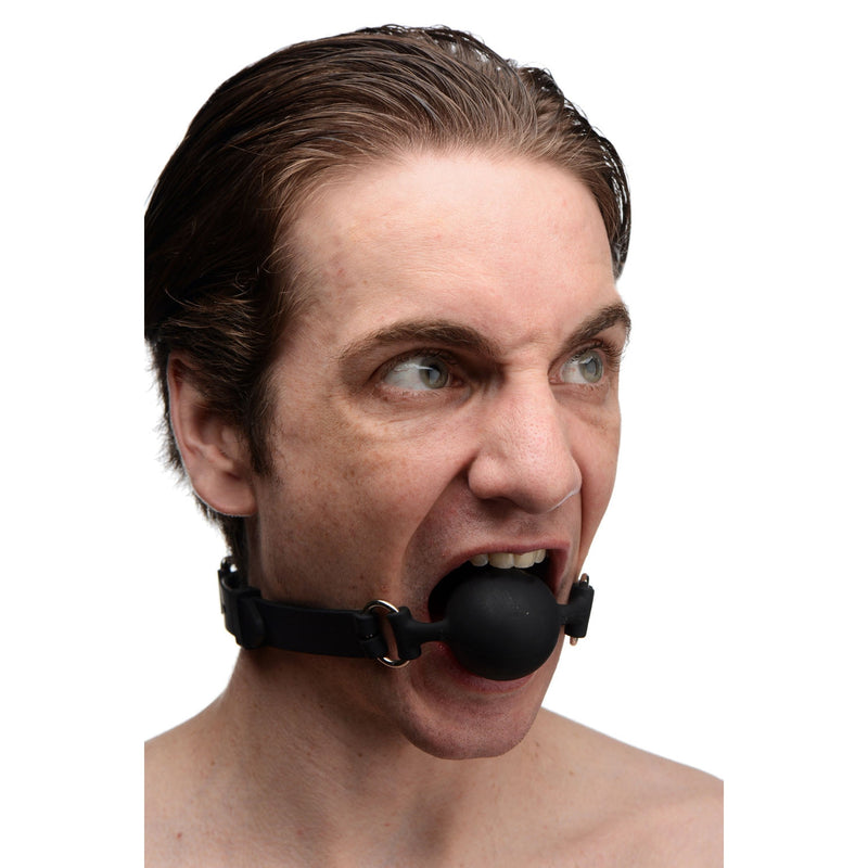 Suppressor Silicone Face Banger Gag-Bondage & Fetish Toys-OUR LAVENDER