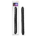 B Yours 18" Double Dildo - Black-Dildos & Dongs-OUR LAVENDER