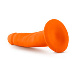 Neo - 5.5 Inch Dual Density Cock - Neon Orange-Dildos & Dongs-OUR LAVENDER