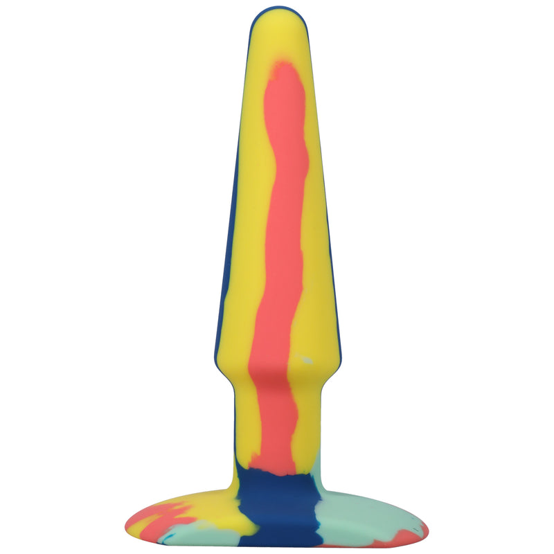 A-Play Groovy Silicone Anal Plug 5 Inch - Sunrise-Anal Toys & Stimulators-OUR LAVENDER