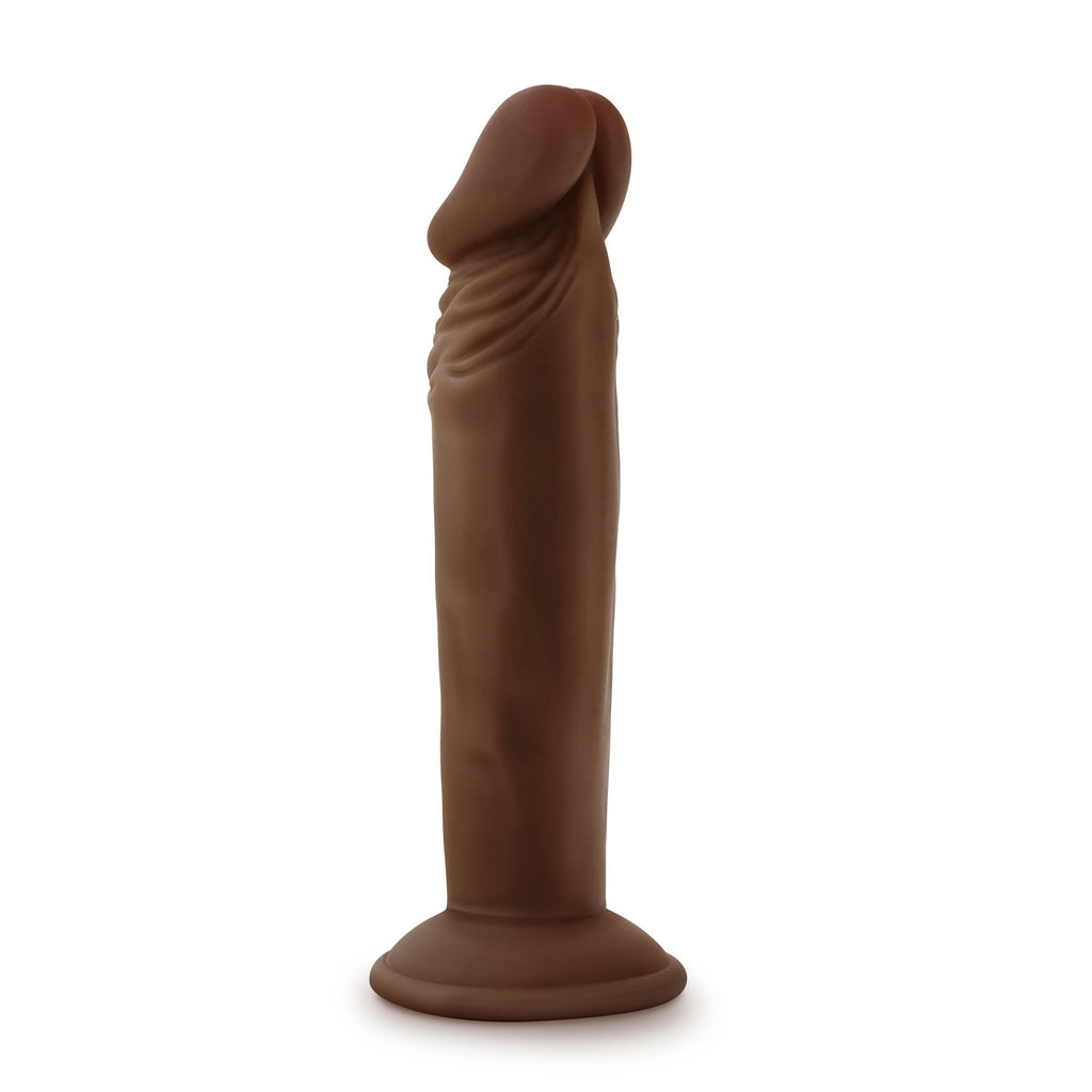 Dr. Skin Plus - 6 Inch Posable Dildo - Chocolate BL-14926