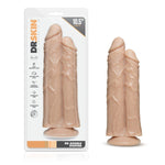 Dr. Skin - Double Trouble - Double Shaft Dildo - Vanilla-Dildos & Dongs-OUR LAVENDER