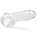 Naturally Yours - 8 Inch Crystalline Dildo - Diamond-Dildos & Dongs-OUR LAVENDER