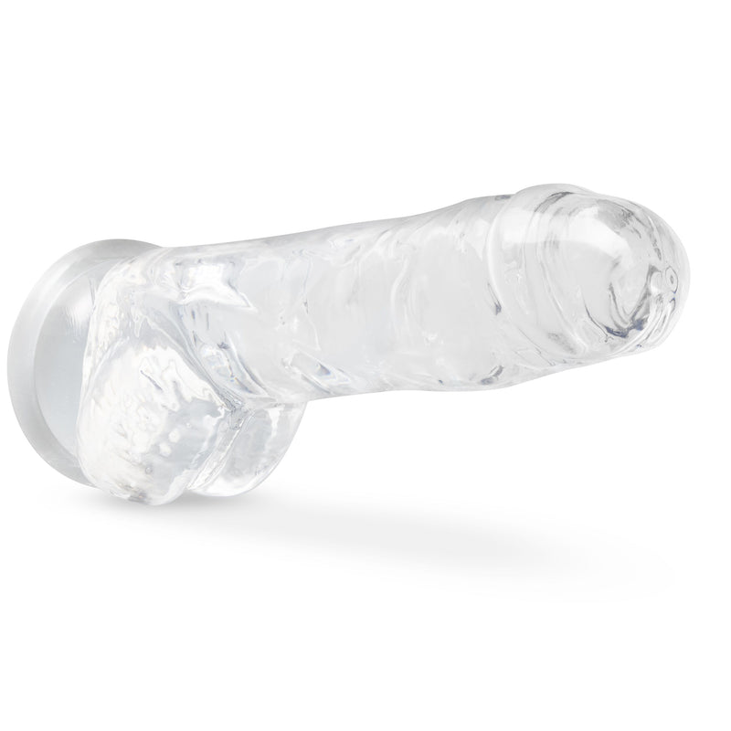 Naturally Yours - 8 Inch Crystalline Dildo - Diamond-Dildos & Dongs-OUR LAVENDER