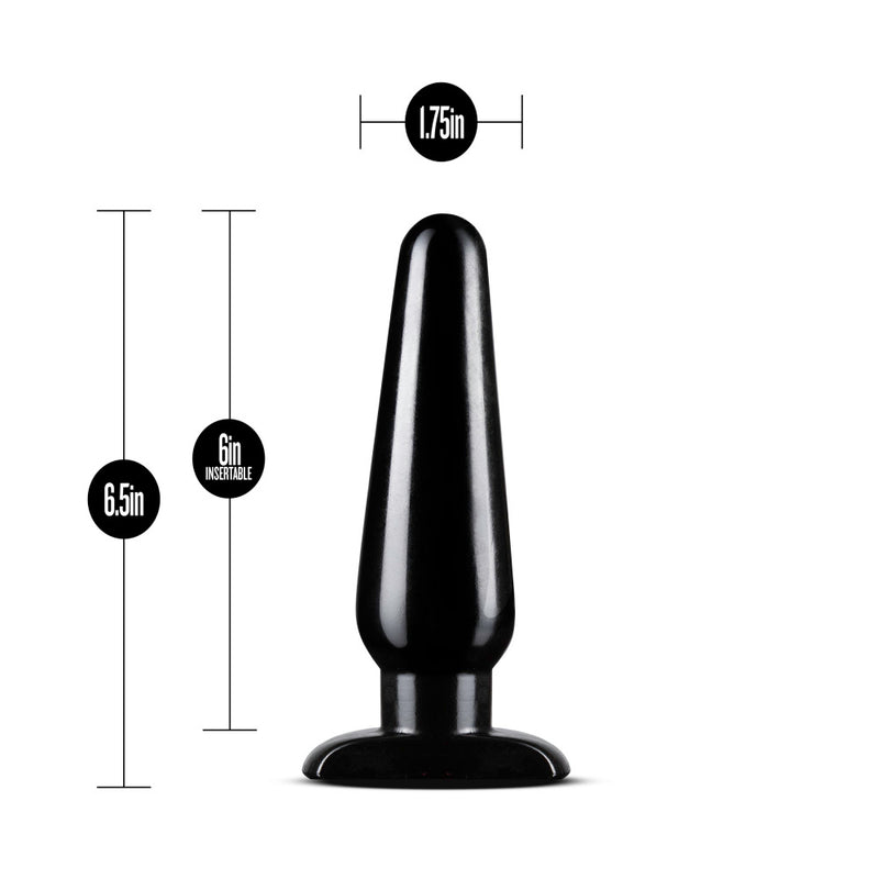 Anal Adventures - Basic Plug Kit - Black-Anal Toys & Stimulators-OUR LAVENDER