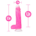 Neo Elite - Roxy - 8 Inch Gyrating Dildo - Pink-Vibrators-OUR LAVENDER