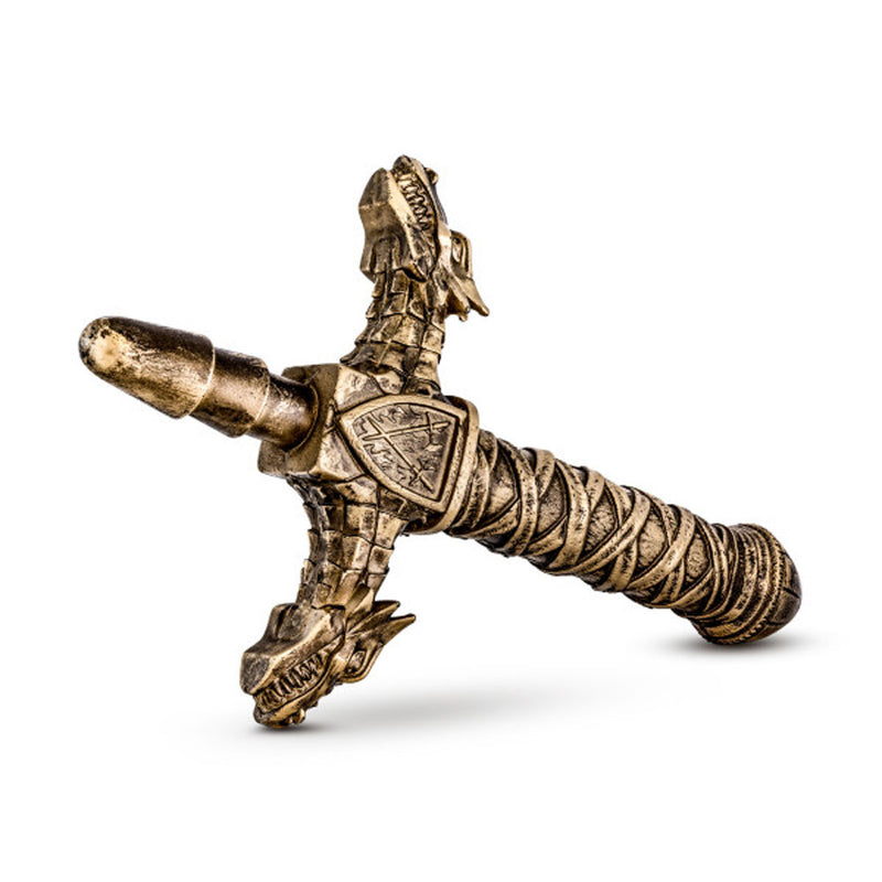 The Realm - Drago - Lock on Dragon Sword Handle - Bronze-Dildos & Dongs-OUR LAVENDER