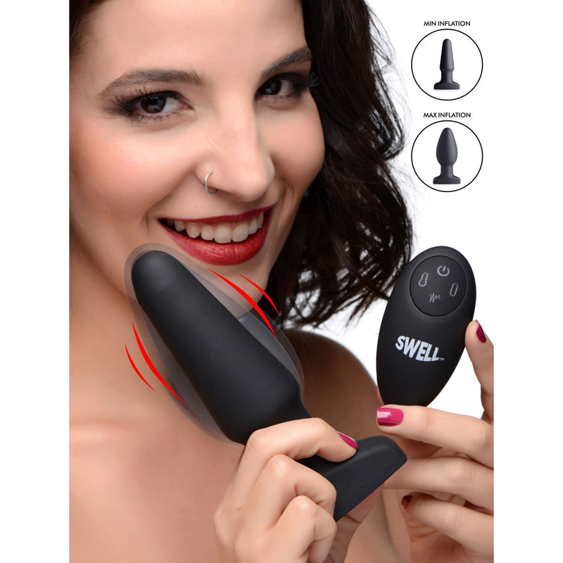 World's 1st Remote Control Inflatable 10x Anal Plug-Anal Toys & Stimulators-OUR LAVENDER