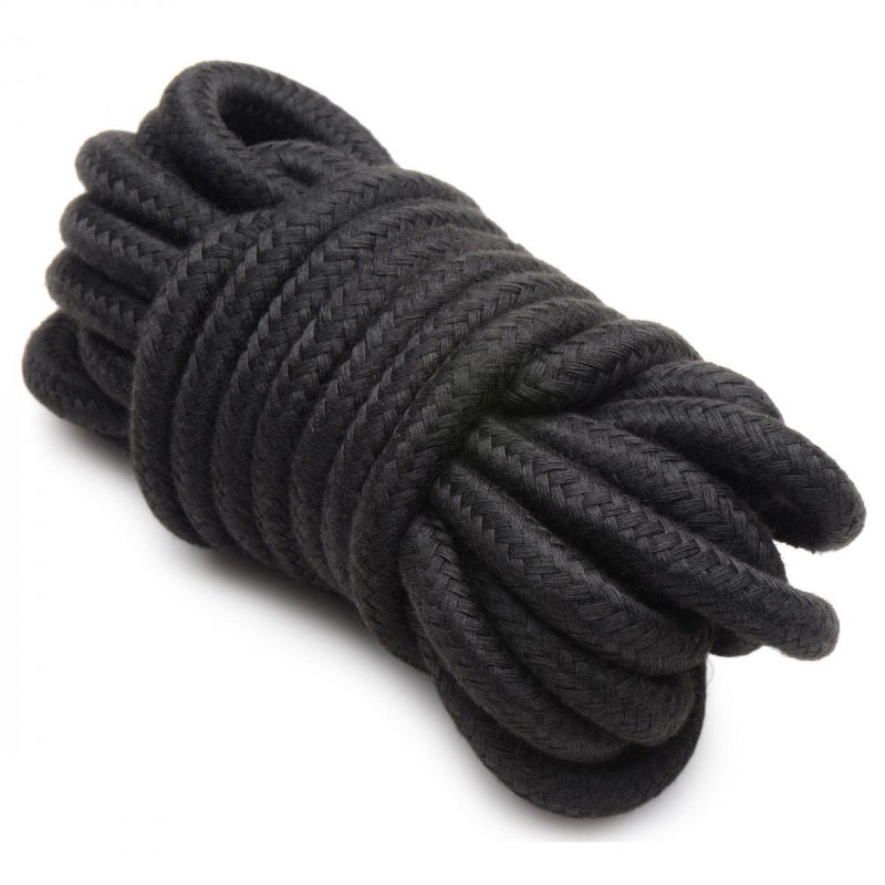 Hook Up 10 Piece Plush Bondage Set - Black-Bondage & Fetish Toys-OUR LAVENDER