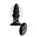Rimmer Model I Rippled Rimming Plug With Remote-Anal Toys & Stimulators-OUR LAVENDER