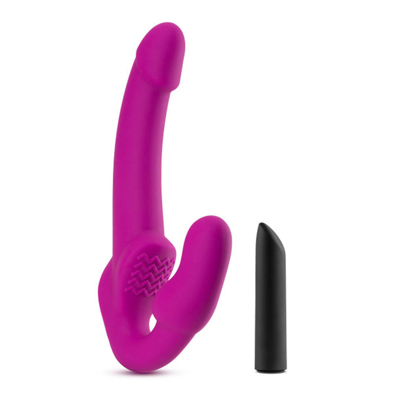 Temptasia - Estella - Strapless Silicone Dildo - Pink-Harnesses & Strap-Ons-OUR LAVENDER