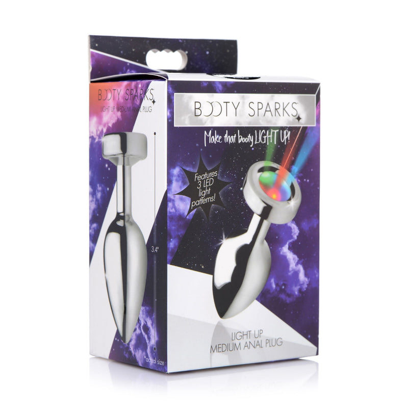 Light Up Medium Anal Plug-Anal Toys & Stimulators-OUR LAVENDER