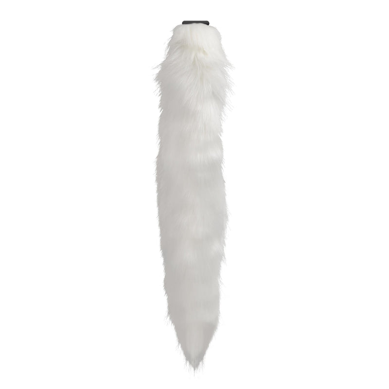 Interchangeable White Fox Tail TZ-AG843