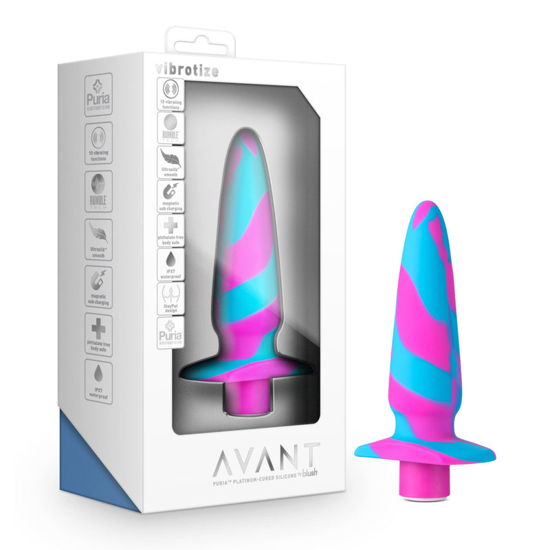 Avant - Vibrotize - Fuchsia-Anal Toys & Stimulators-OUR LAVENDER