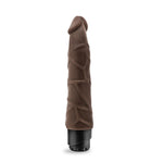 Dr. Skin - Cock Vibe 1 - 9 Inch Vibrating Cock -  Chocolate BL-10076