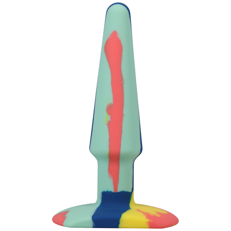 A-Play Groovy Silicone Anal Plug 5 Inch - Sunrise-Anal Toys & Stimulators-OUR LAVENDER