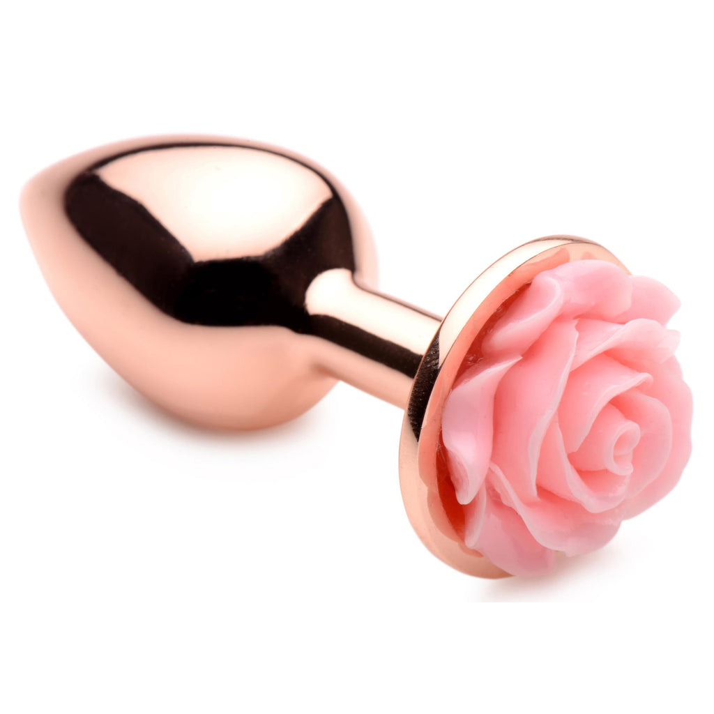 Pink Rose Gold Anal Plug - Small BTYS-AG855-SML