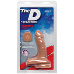 The D - Super D - 6 Inch With Balls - Caramel-Dildos & Dongs-OUR LAVENDER