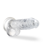 Naturally Yours - 7 Inch Crystalline Dildo - Diamond-Dildos & Dongs-OUR LAVENDER