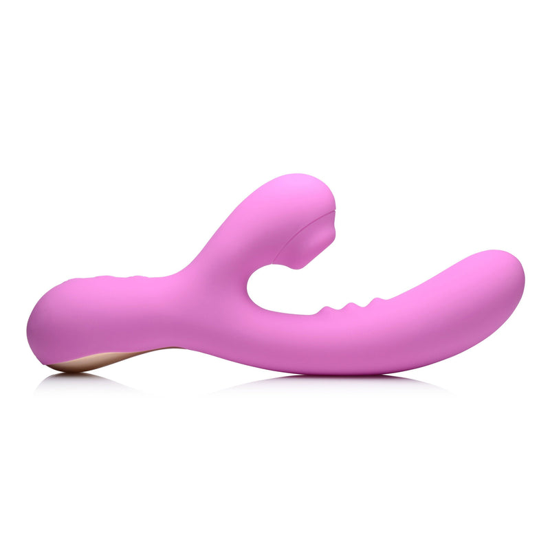 8x Silicone Suction Rabbit - Pink INM-AG575-PNK