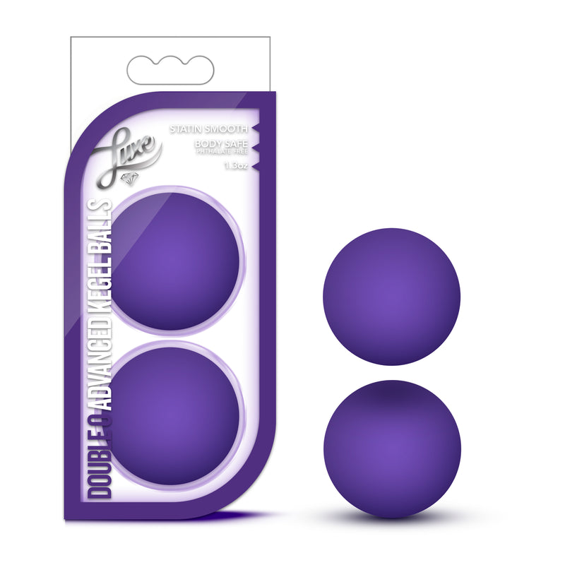 Luxe Double O Advanced Kegel Balls - Purple-OUR LAVENDER