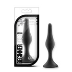 Luxe - Beginner Plug Medium - Black-Anal Toys & Stimulators-OUR LAVENDER