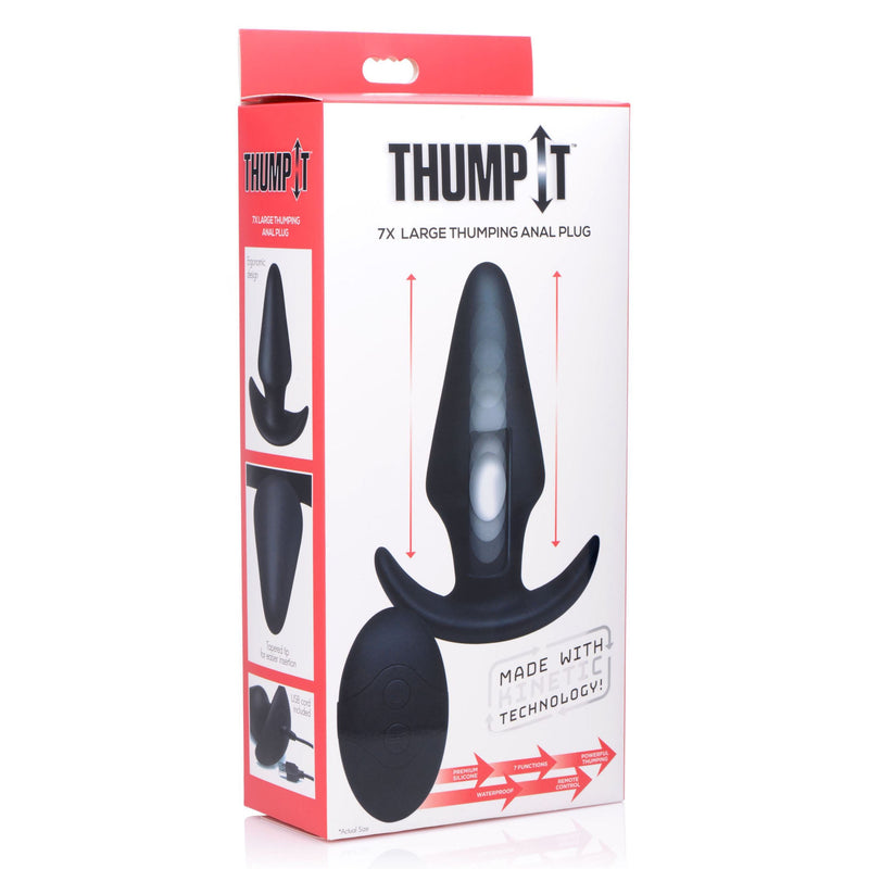 Thump It Large Silicone Butt Plug-Anal Toys & Stimulators-OUR LAVENDER