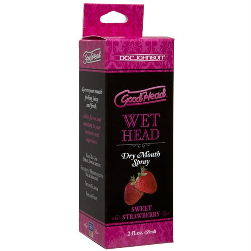 Good Head Wet Head 2 Oz - Sweet Strawberry-Lubricants, Creams & Glides-OUR LAVENDER