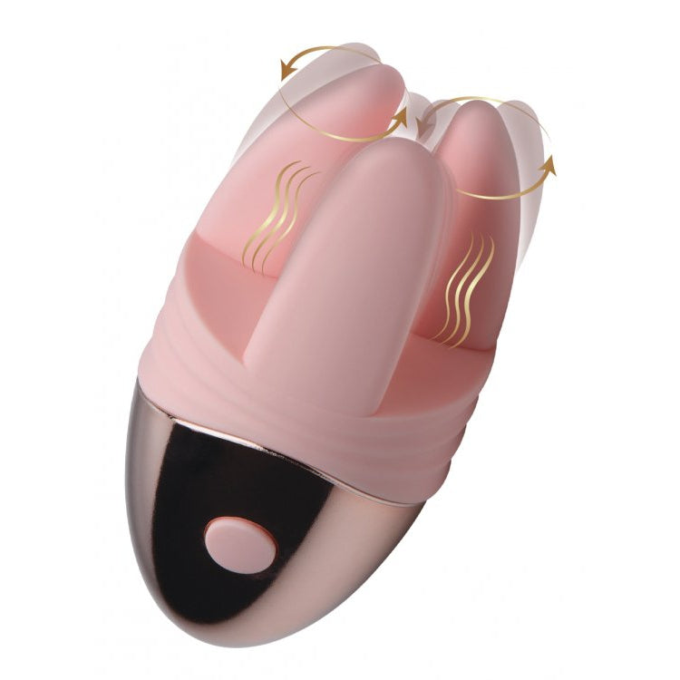 Vibrassage Caress Vibrating Clit Teaser- Pink INM-AF939