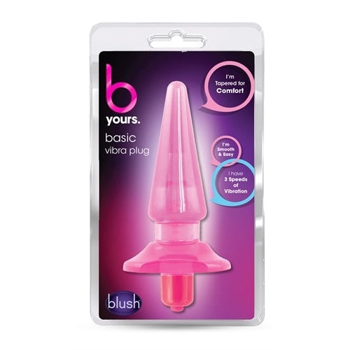 Sassy Vibra Plug - Pink-Anal Toys & Stimulators-OUR LAVENDER